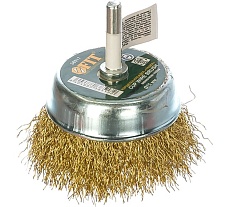 Корщетка-чашка (75 мм) для дрелей FIT IT 38517