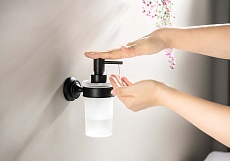 Дозатор для мыла Aquatek Классик AQ4505MB черный матовый
