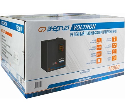 Стабилизатор Энергия VOLTRON - 15 000 Е0101-0161