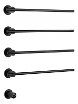 Полотенцесушитель электрический Wonzon&Woghand Dortmund WW-A364-MB черный матовый