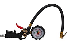 Пистолет для подкачки шин с аналоговым манометром HQ-mech 60 мм, 0-16 bar УТ000002211