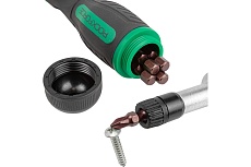 Реверсивная отвертка 5 в 1 с набором бит Rockforce RF-32805MR(52175)