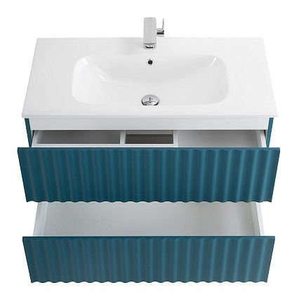 Тумба с раковиной Art&Max Elegant 90 см, LED подсветка