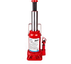 Гидравлический бутылочный домкрат 20 т в коробке /красный/ Autovirazh AV-074220