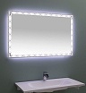 Зеркало De Aqua Тренд 140x75 см, с подсветкой