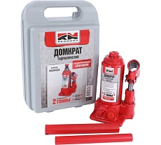 гидравлический Домкрат REDMARK 2 т, с перепускным клапаном в кейсе, высота мин/макс 148/278 мм RM20402B