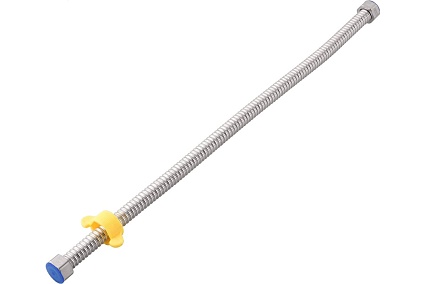 Гибкая сильфонная подводка Kopfgescheit из нержавеющей стали 1/2", 50 см KR-A304.50