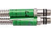 Подводка для смесителя из нержавеющей гофрированной трубы Lavita HF-C300L 1/2хМ10 гайка-штуцер