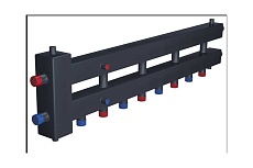 Распределительный коллектор с гидравлическим разделителем Essan гру+кмг 60-5вн с 3-мя кронштейнами EKRG-000605VN