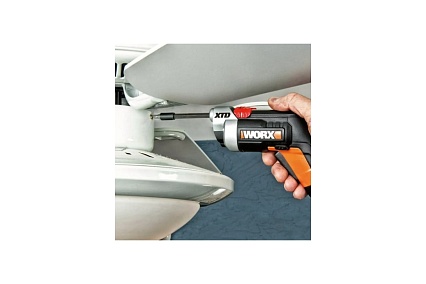 Аккумуляторная отвертка Worx + набор бит WX252