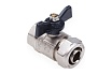 Шаровой кран для МП труб Aqualink вн 1/2x16 B бабочка 874
