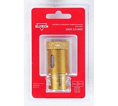 Коронка алмазная (30 мм; М14) Elitech 1820.121800