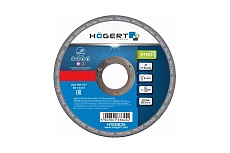 Диск шлифовальный по металлу 115x6.0x22.23 мм, 10 шт Hoegert Technik HT6D635