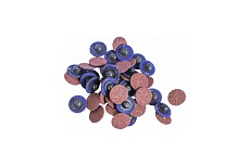 Круг абразивный шлифовальный 50 шт, 75 мм, №40, коричневый Rockforce RF-BD340A