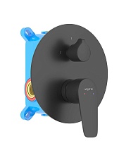 Смеситель для душа Aquatek Бетта AQ1146MB черный матовый