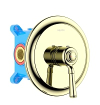 Смеситель для душа Aquatek Классик AQ1566PG полированное золото