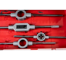 Резьбонарезной набор M3-M20 HSS метчики+плашки+воротки, 54шт RUKO 245040
