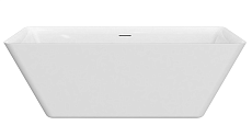 Акриловая ванна AQUAme AQM3502GW 167x75 см белый глянец