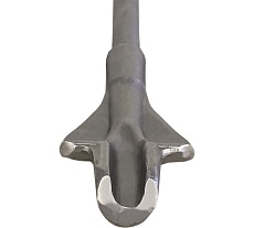 Зубило канавочное с отвалом SDS-MAX (26х340 мм) Практика 773-842