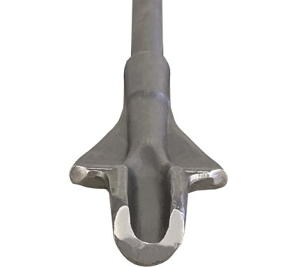 Зубило канавочное с отвалом SDS-MAX (26х340 мм) Практика 773-842