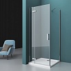 Душевой уголок BelBagno KRAFT-A-12-80-C-Cr-L 80x80 прозрачный, хром, левый