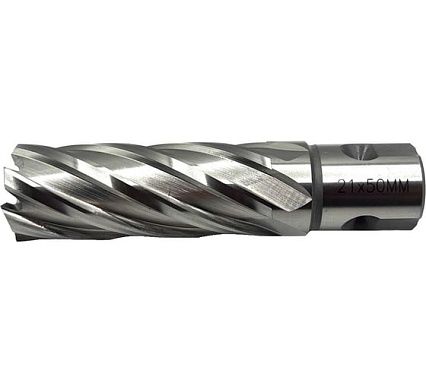 Сверло корончатое TORNERI 21х50 мм, HSS, Universal / Weldon 19 Т023634