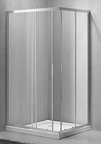 Душевой уголок BelBagno Sela SELA-AH-2-100/80-Ch-Cr 100x80 текстурированный
