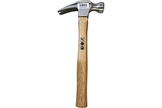 Молоток столярный с деревянной ручкой NIKONA 16oz 60-036