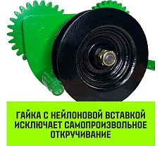 Тележка для ручных талей с цепным приводом HITCH TR100, 2 т, 6 м SZ068956