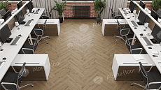 Ламинат Alpine Floor Herringbone Дуб Прованс 606x101x8 мм, LF102-7A