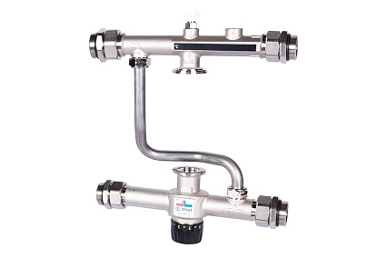 Насосно-смесительный узел с термостатическим клапаном STOUT SDG-0120-007000 RG008VBJO20LTU