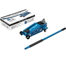 Домкрат гидравлический подкатной Stels 3 т, 120-450 мм, быстрый подъем, проф. 51139