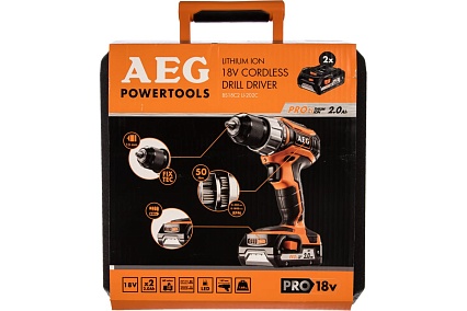 Аккумуляторная дрель-шуруповерт AEG Compact BS18C2 LI-202C 4935459721
