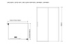 Душевая дверь Grossman Fly 120x190, прозрачное, хром GR-D120Fl1