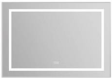 Зеркало BelBagno SPC-KRAFT-985-685-TCH-WARM 100x70 см антипар, сатин в алюминиевой раме