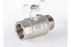 Шаровой кран PROFACTOR PF STANDARD ручка бабочка, в/н 1 дюйм PF FBV 305