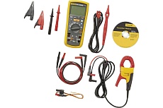 Комплект Fluke мультиметр-мегомметр + токовые клещи 1587/I400 FC
