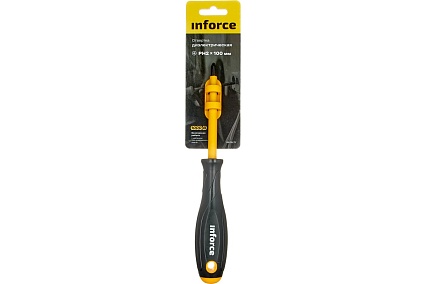 Диэлектрическая отвертка PH2х100мм Inforce 06-09-75
