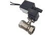 Двухходовой шаровой кран Techno HKS220-02DF/24V из нержавеющей стали 304, DN20, резьба G3/4, с электроприводом 2 Нм, 24 В, управление открыто/закрыто 660252