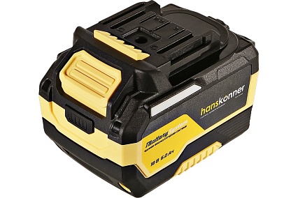 Аккумулятор Hanskonner 18 В, 1BatterySystem, 6.0 Ач HBP2006