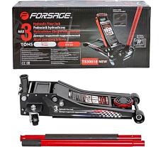 Подкатной гидравлический домкрат Forsage усиленный низкопрофильный 3т F-T830018NEW(18488)