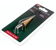 Ступенчатое сверло в блистере (4-22 мм, HSS 4241) Rockforce RF-44741(29880)