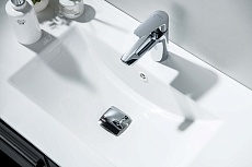 Донный клапан Aquatek AQ6004CR с переливом, Click-clack, хром