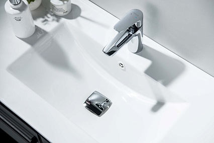 Донный клапан Aquatek AQ6004CR с переливом, Click-clack, хром