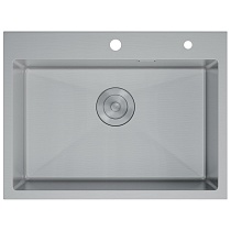 Кухонная мойка D&K 60 см DKS605004 сатин