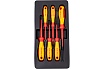 Набор отвёрток Knipex VDE, тонкие, 6 предметов, SL2.5/4, PlusMinus PH/S PZ/S 1/2 KN-002012V05