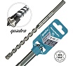 Бур по бетону RENNBOHR Quadro SDS-Max 4 грани 18x340/195 мм 721834