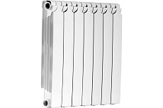 Радиатор биметаллический Теплоприбор с межосевым расстоянием 500мм, 7 секций BR1-500/07