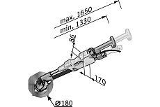 Шлифовальная машина Flex WST1000FV,Kit Turbo-Jet 355747