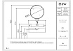 Зеркало Black&White U903.MR 80 см черное в раме